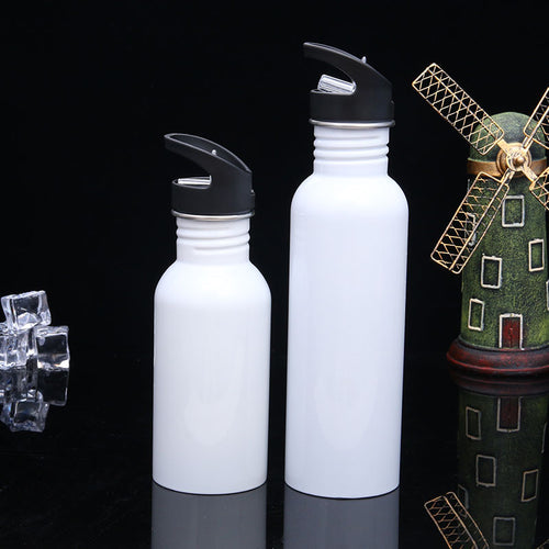 Women's Sporty Water Bottle with Removable Carry Handle Bowlift