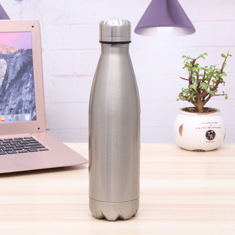 Women's stainless steel insulated bottle with dirt-repellent surface Bowlift