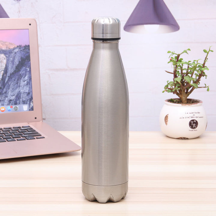 Women's stainless steel insulated bottle with dirt-repellent surface Bowlift
