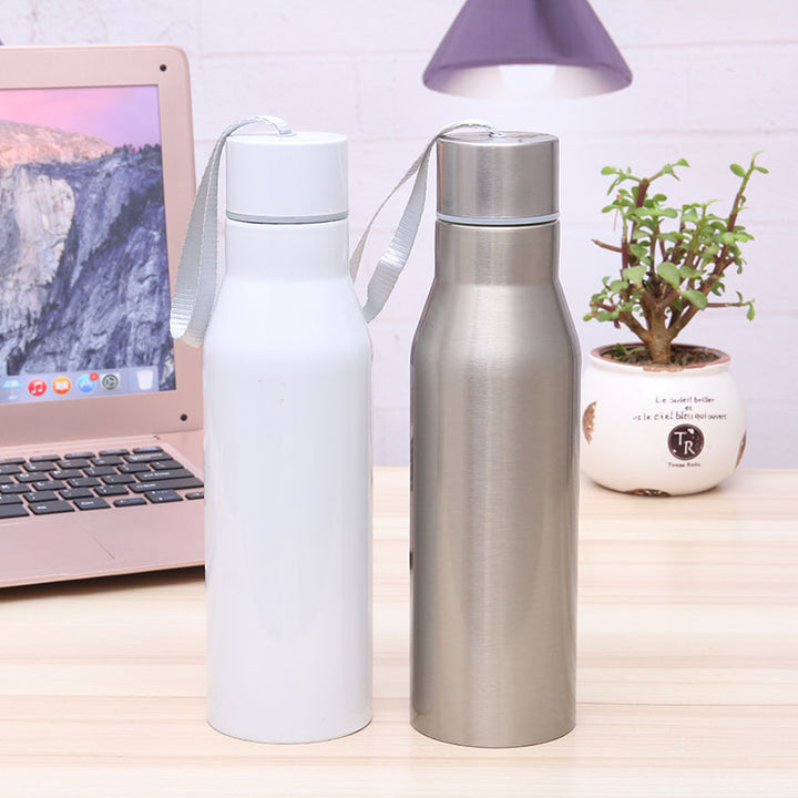 Women's stainless steel water bottle with innovative insulation system Bowlift
