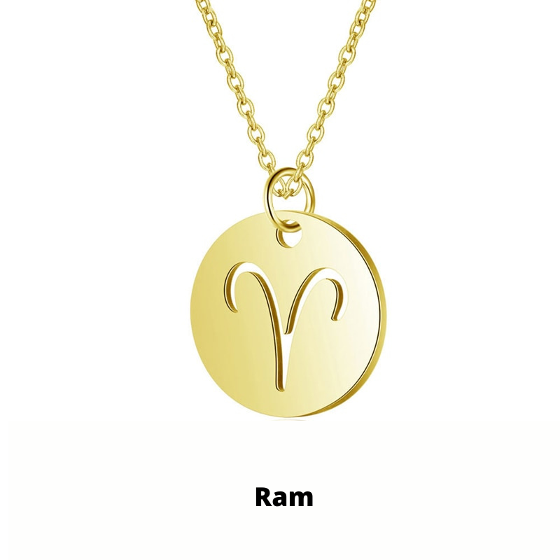 Zodiac Necklace | Sustainable Stainless Steel, Stays Radiant! Bowlift