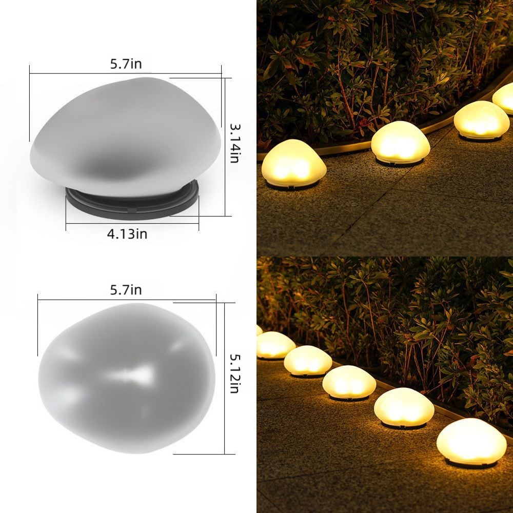 LuminaStone — Enchants your garden with warm, wireless light for magical evenings | Bowlift