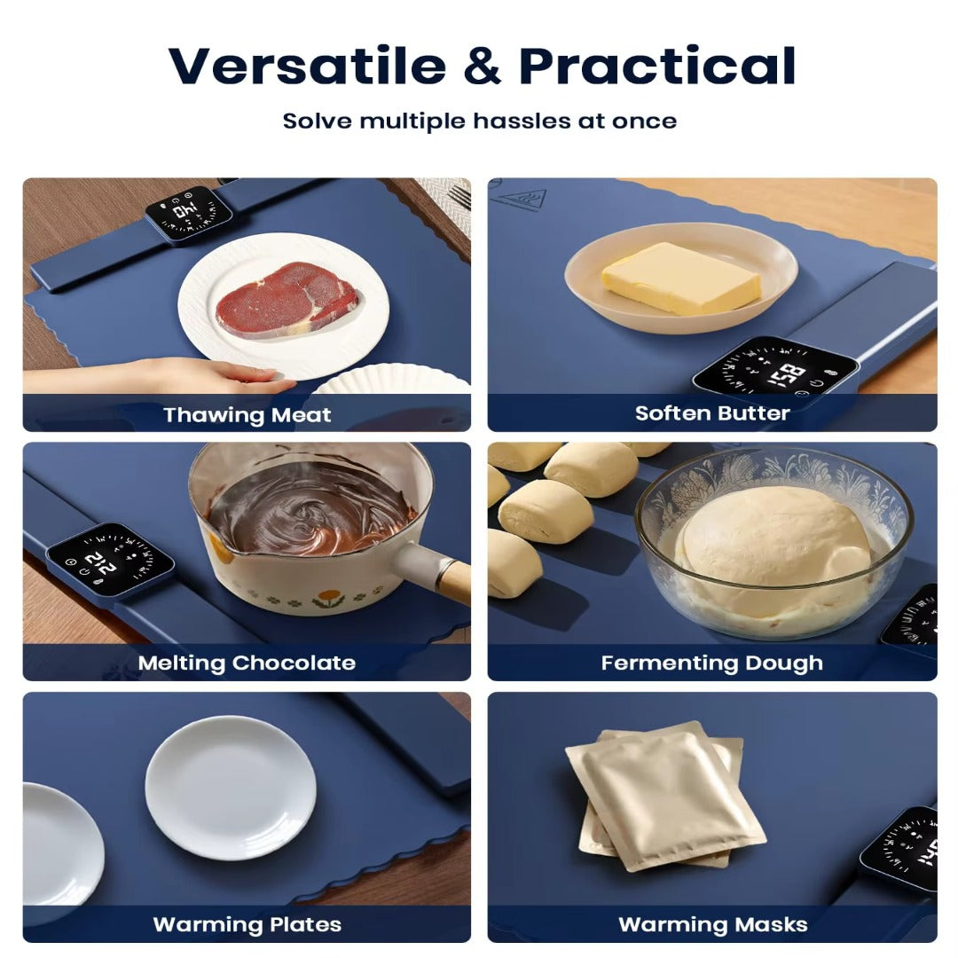 BowLift | Safe Heat Roll-Up Electric Food Warmer Mat