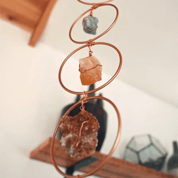 BowLift | Raw Crystal 7 Chakra Gemstone Wall Decor