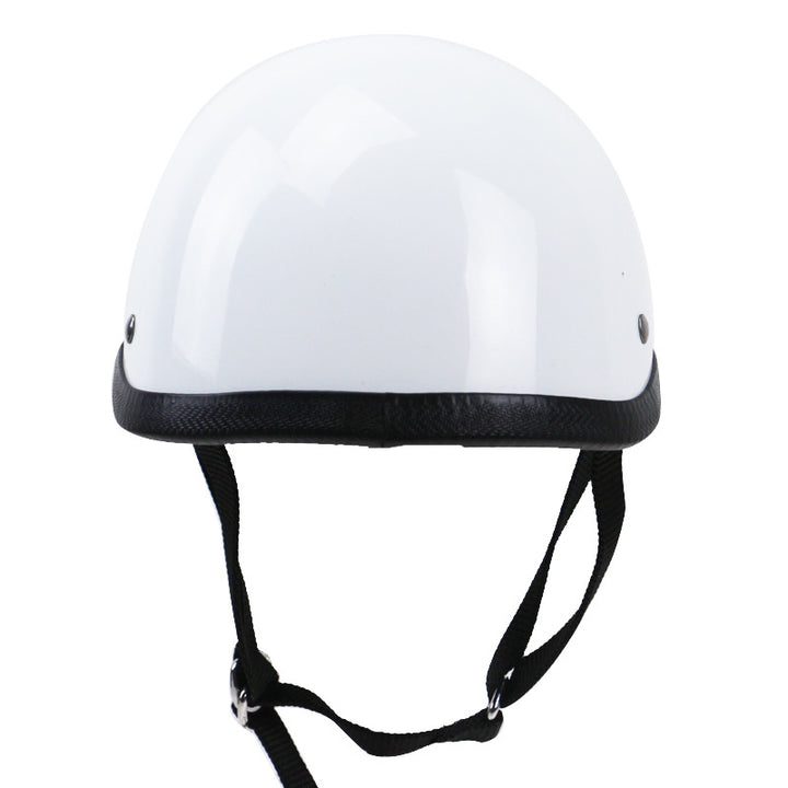 Retro-Style Lightweight Motorcycle Helmet Bowlift