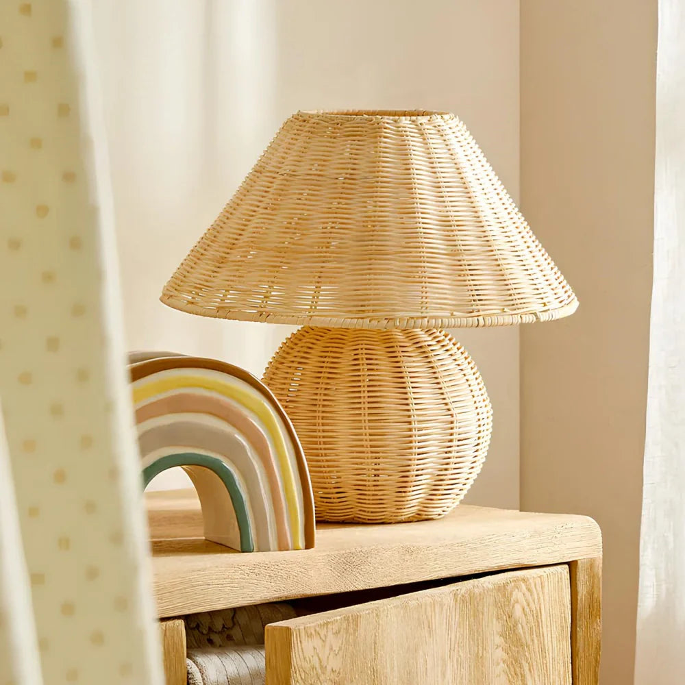 BowLift | WeaveCraft Table Lamp
