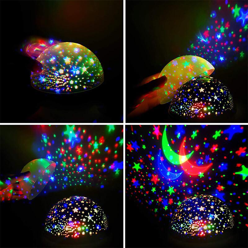 Ciaovie Romantic Night Lamp LED Projector Starry Sky | Bowlift