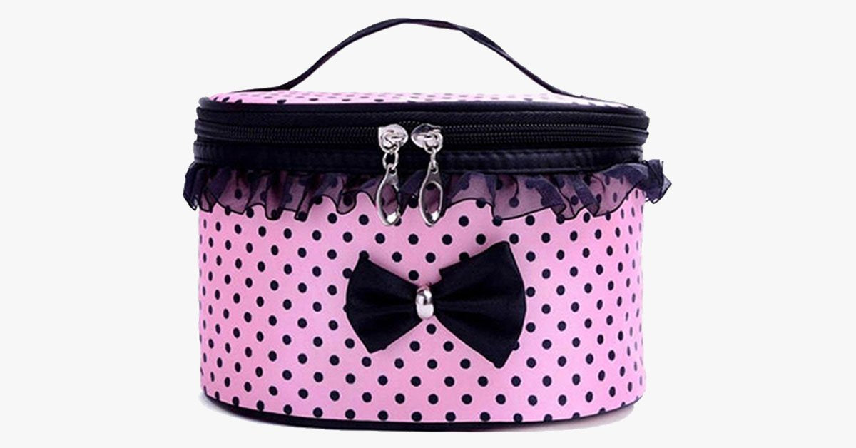 BowLift | BowKnot Design Portable Travel Bag - Space for Your Accessories!