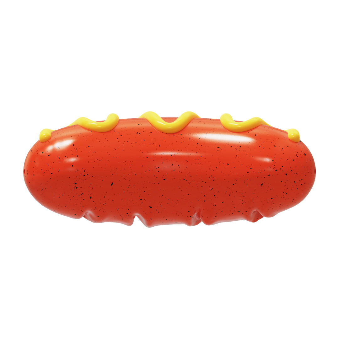 American Sausage Squeaky Chew Toy for Dogs