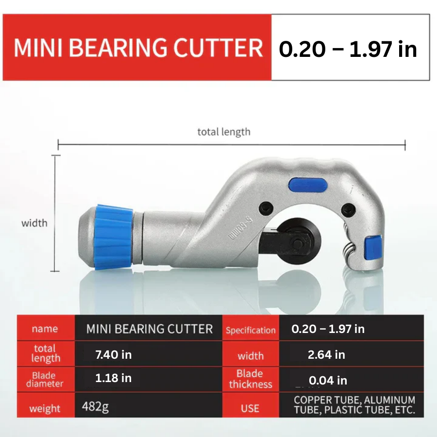 BowLift | Heavy-Duty Pipe Cutter for Metal and PVC Tubing