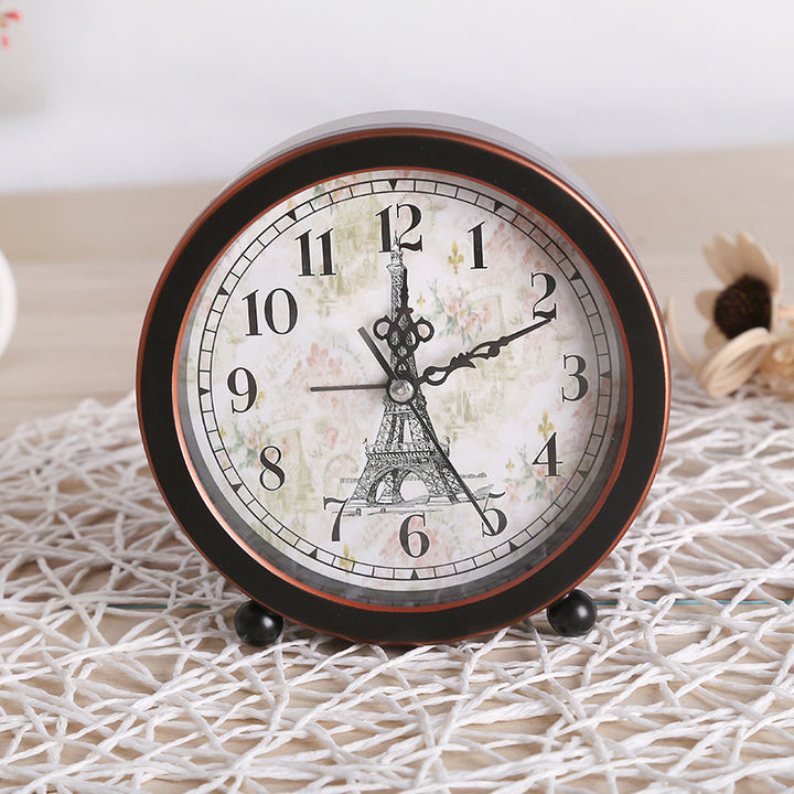 Antique table clock Bowlift