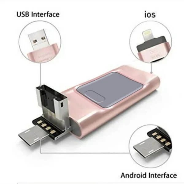 BowLift | 4 in 1 high-speed USB flash drive