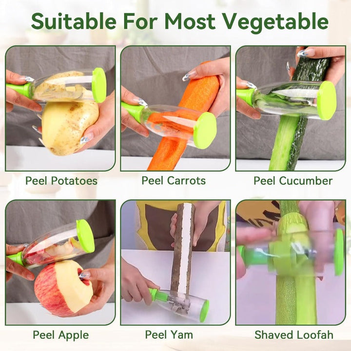 BowLift | Vegetable Peeler with Container