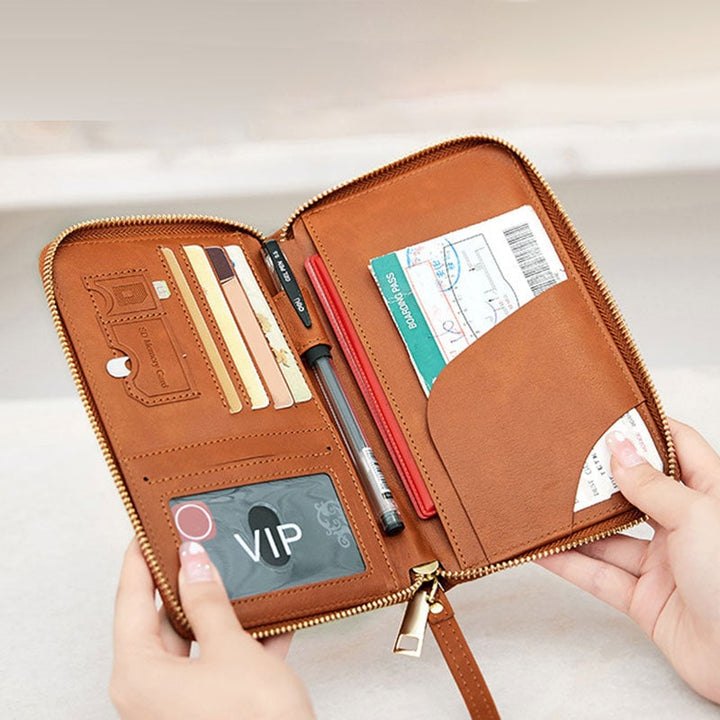 BowLift | Multi-Functional RFID Passport Wallet