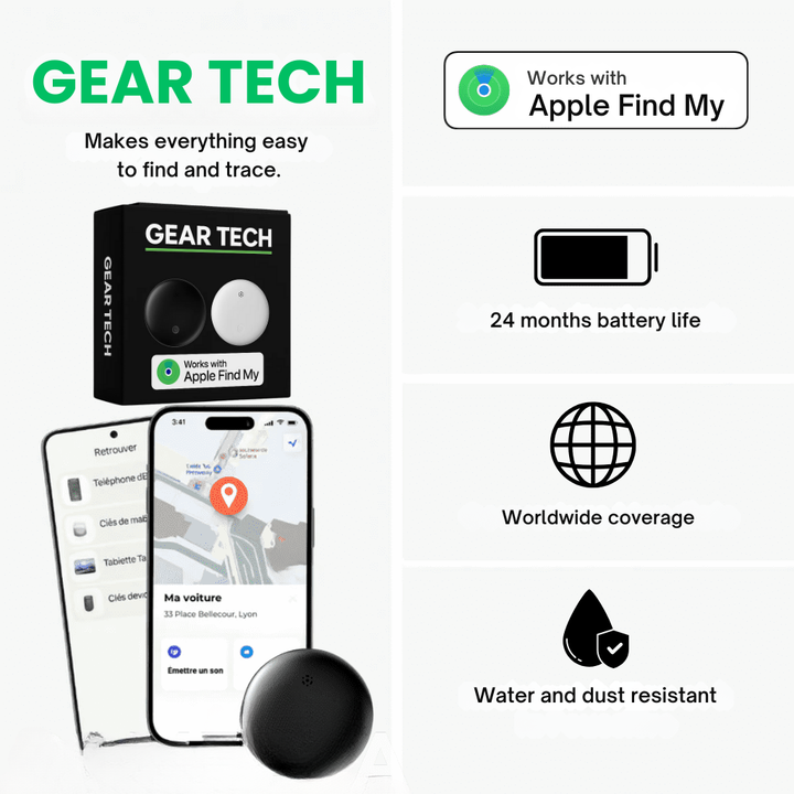 BowLift | GPS Tracker for Motorcycles | No Subscription, Compatible with Android & iOS for Real-Time Location Tracking