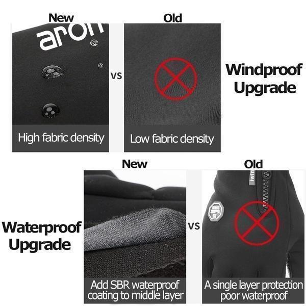 BowLift | Warm thermal gloves cycling running driving gloves