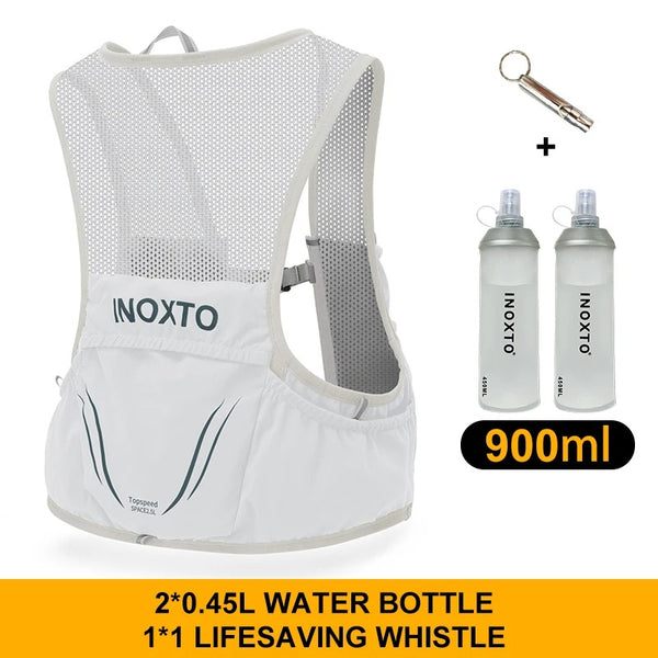 BowLift | SwiftRun Trail Running Vest – Lightweight Running Vest with 2 Soft Flasks