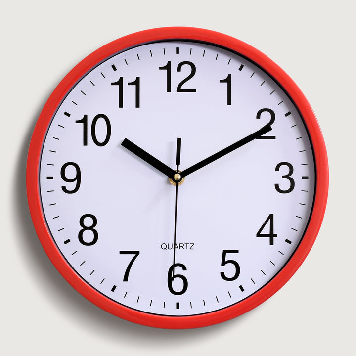 BowLift | Classroom Children's Room Silent Wall Clock 10 Inch