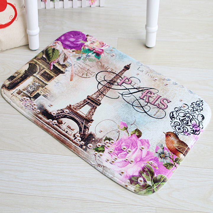 Cozy Decorative Bathroom Mat Bowlift
