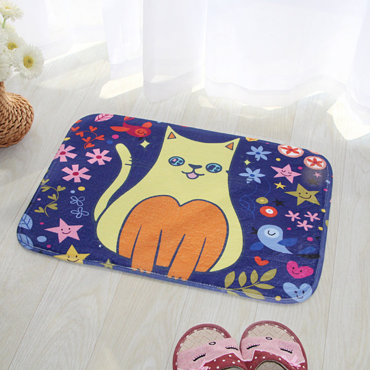 Artistic Cushioned Bath Mat Bowlift