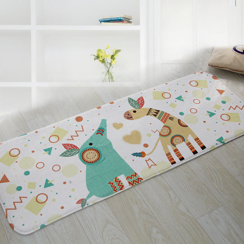 Marine Life Bath Mat Bowlift