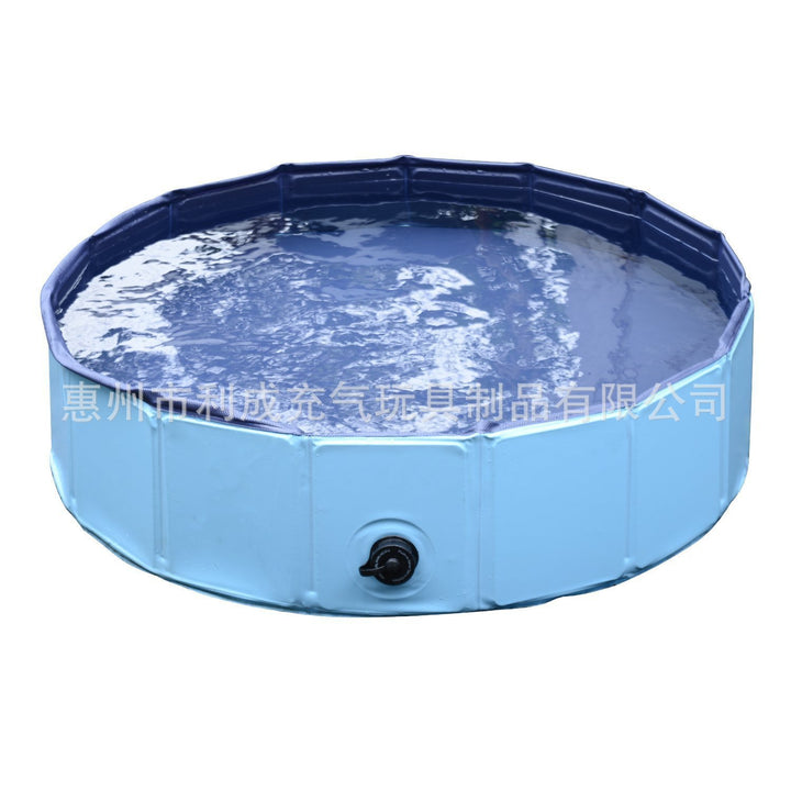 Unisex Inflatable Kiddie Pool with Stable Construction Bowlift
