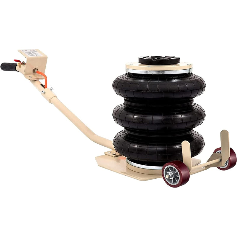 BowLift | Long-Handle 3 Ton/6600 lbs Air Jack Cars Trucks Airbag Jack White Triple Bag Air Jack