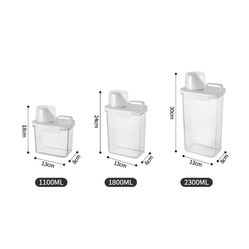 Cereal Dispenser Easy Flow Storage Jar Plastic Grocery Container | Bowlift