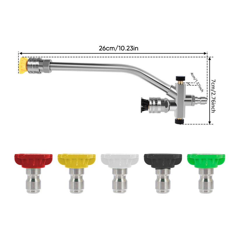Car wash facility water gun adapter | Bowlift