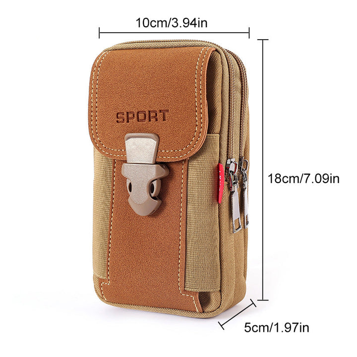 Multifunctional belt phone pouch for men | Bowlift