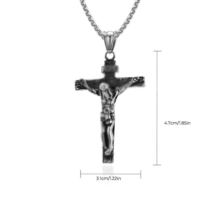BowLift | Titanium Steel Cross Pendant Necklace