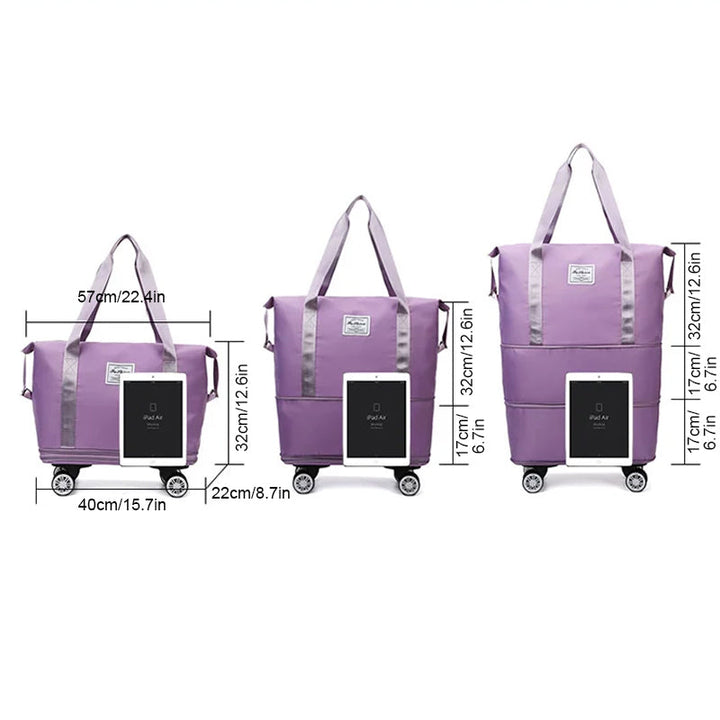 Travel bag with universal wheels | Bowlift