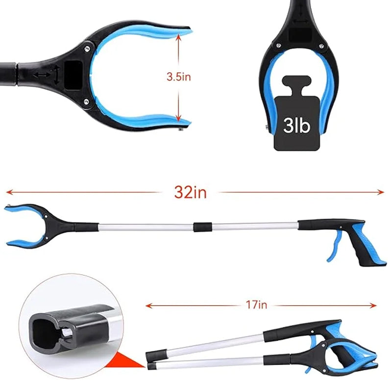 BowLift | Foldable Gripper with 360° Rotating Clip