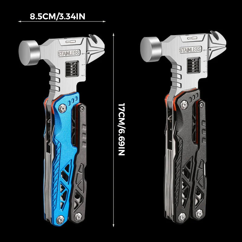 BowLift | Multifunctional Stainless Steel Folding Body Ball Hammer
