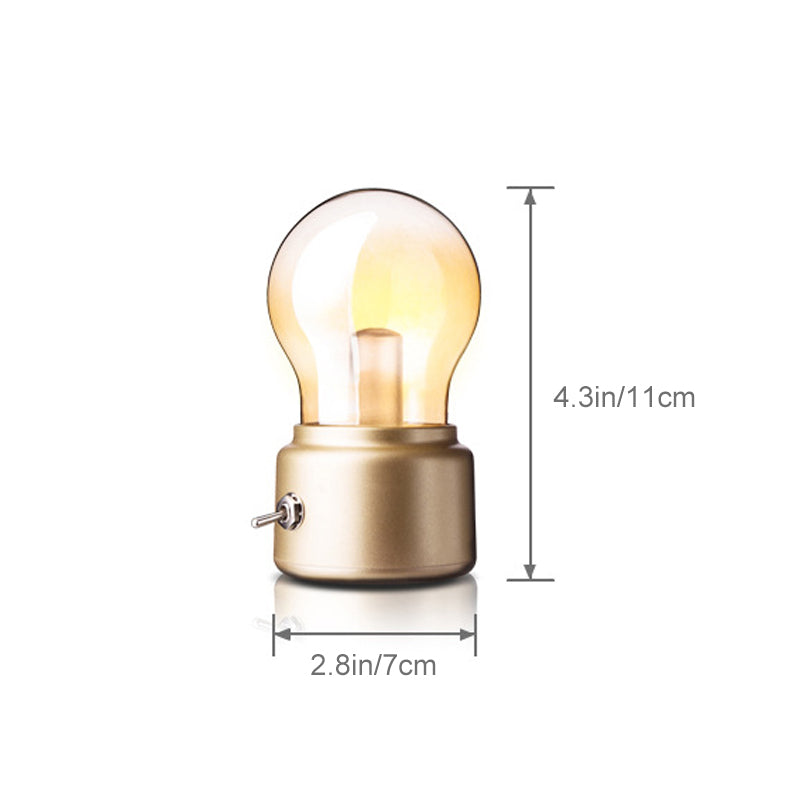 BowLift | Vintage LED Bulb Shape Mini Lamp
