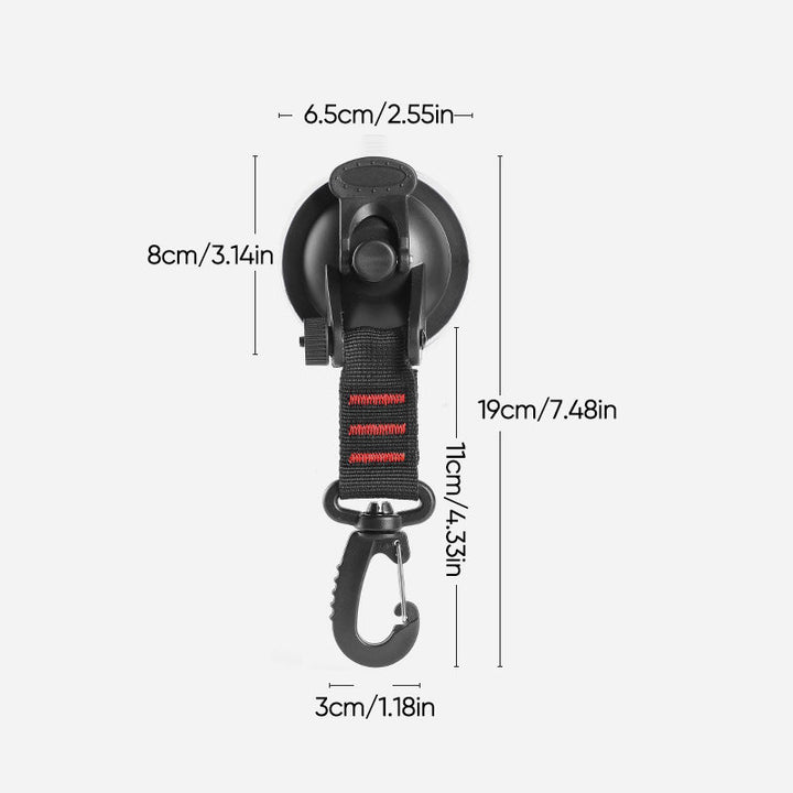 Robust Vacuum Suction Cup with Hook | Bowlift