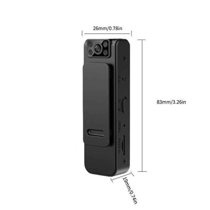 BowLift | HD Camera with Magnetic Back Clip