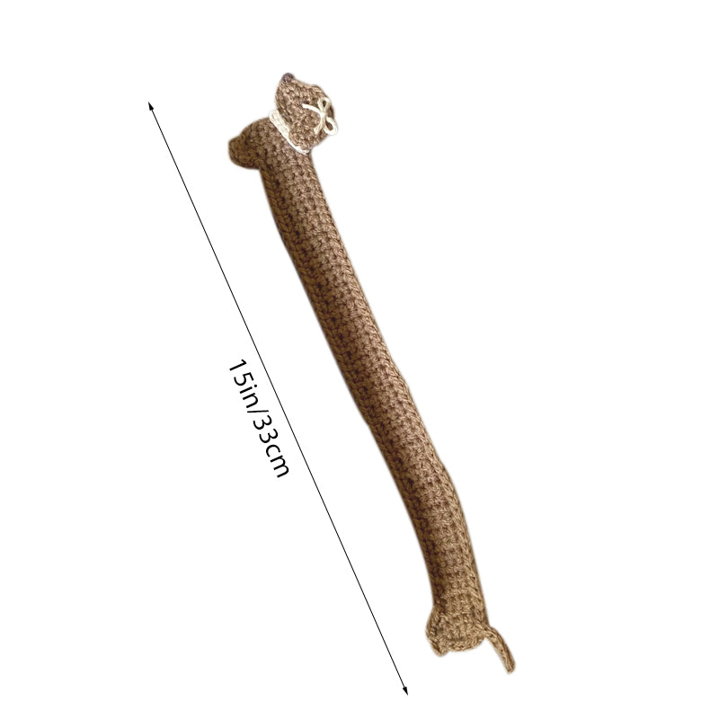 BowLift | Crochet Dachshund Bookmark