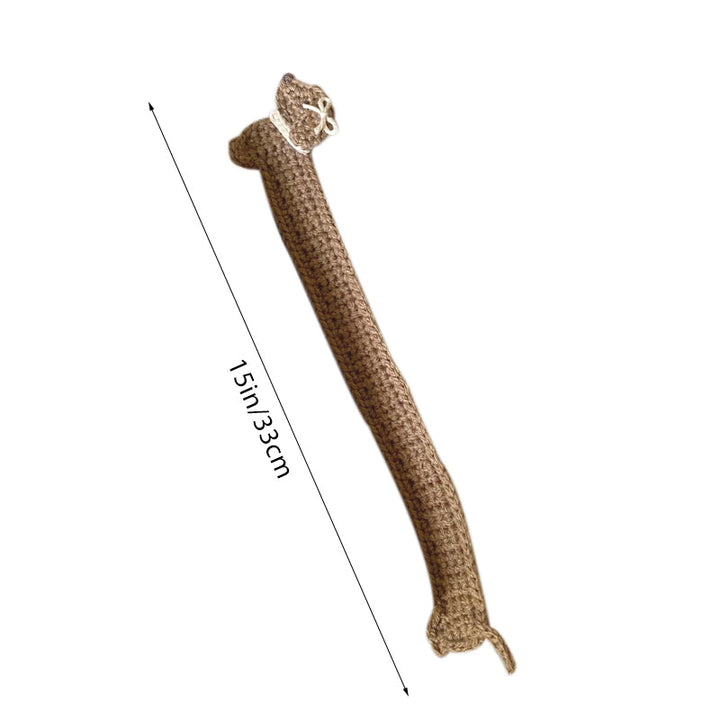 BowLift | Crochet Dachshund Bookmark