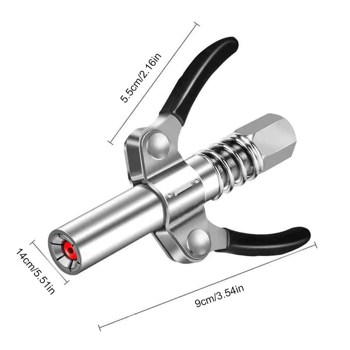 Strong lock on grease couplings | Bowlift