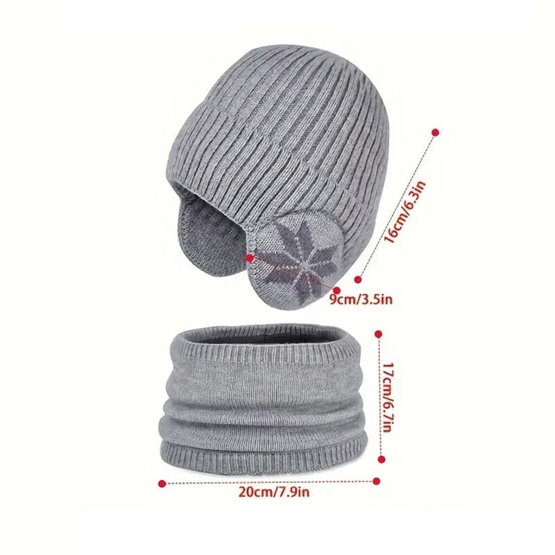 BowLift | Winter Beanie Hat Scarf Sets Warm Knitted Hat