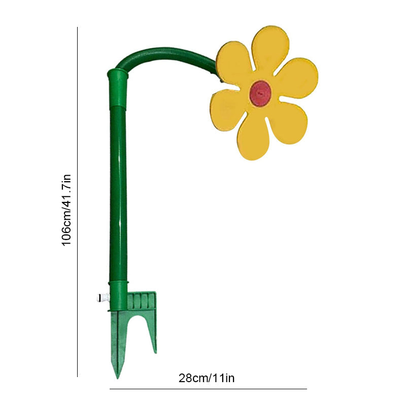BowLift | Fun & Quirky Sunflower Wobbling Sprinkler