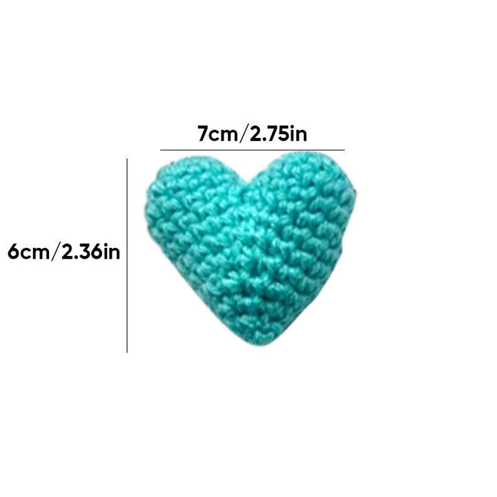 BowLift | Crocheted Heart Bag Hug