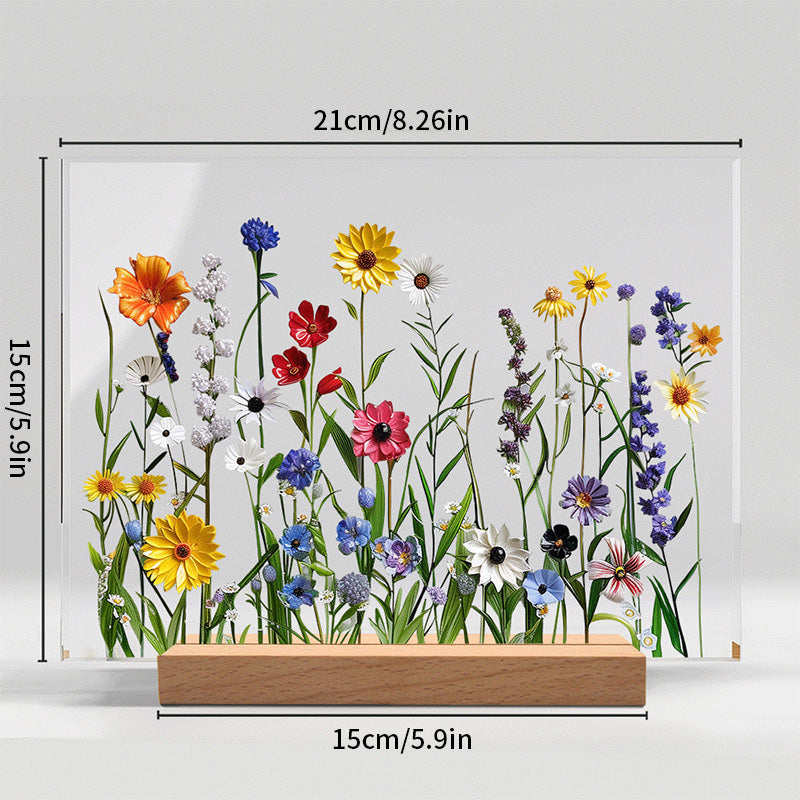 BowLift | Painted Colorful Flower Pattern Decor