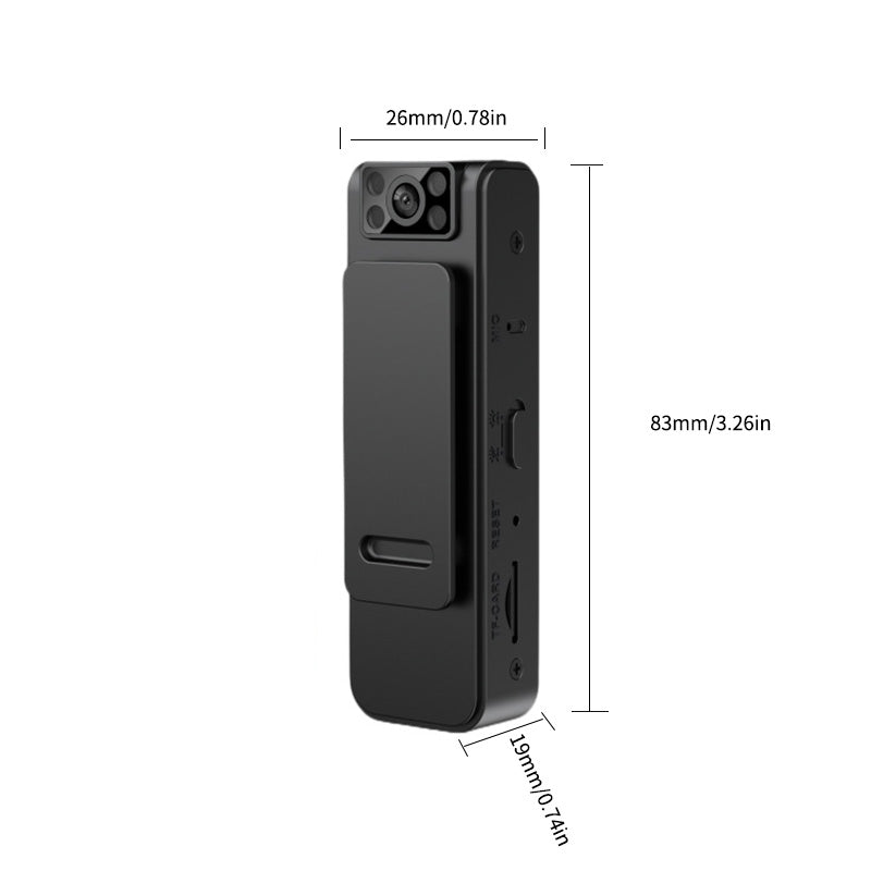 HD Camera with Magnetic Rear Clip | Bowlift