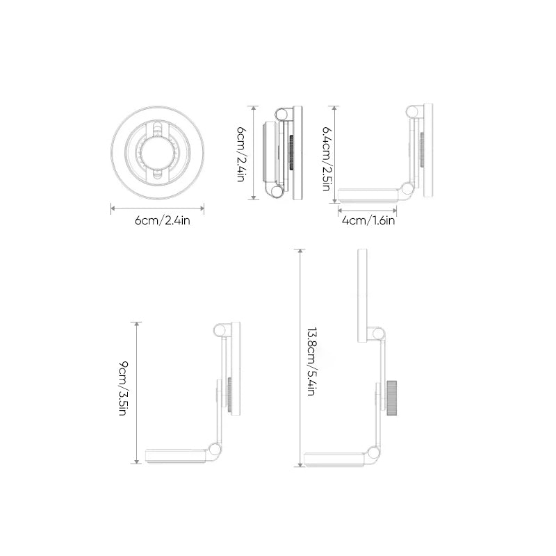 Magnetic Phone Holder | Bowlift