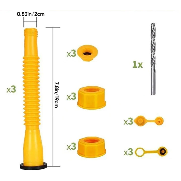 BowLift | Upgraded replacement fuel can spout with flexible head