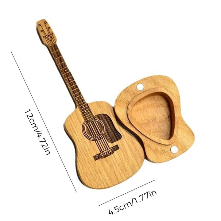 BowLift | Wooden box for acoustic guitar accessories