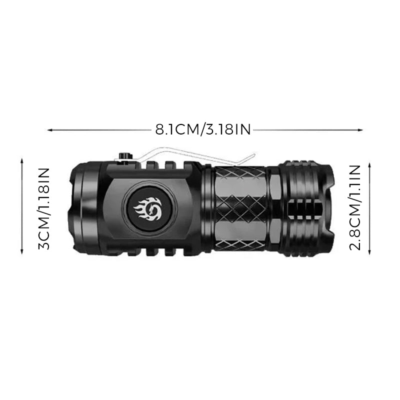 BowLift | Mini flashlight with three-eyed monster