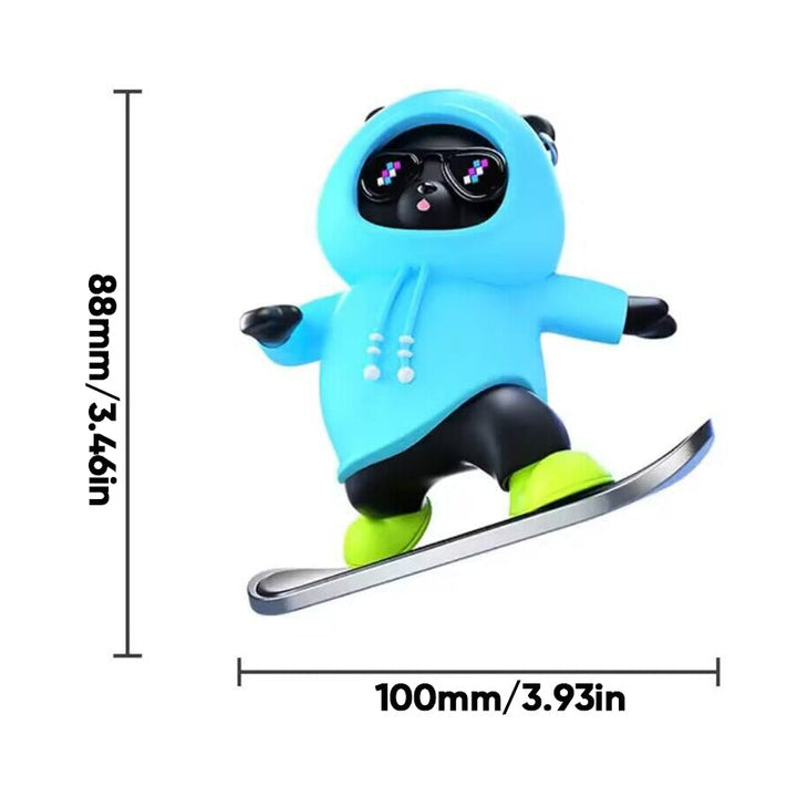 BowLift | Skateboarding Bears Car Decoration